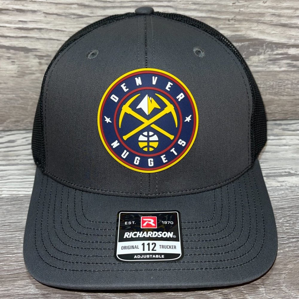 Denver Nuggets 3D Snapback Trucker Hat- Charcoal/ Black